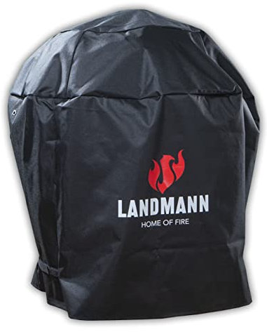 Landmann Cubierta para Barbacoa, Accesorios de Barbacoa de PVC, Resistente a la Intemperie, Cubierta para barbacoas, Cubierta para Barbacoa, Cubierta para Exteriores, protección contra la Intemperie