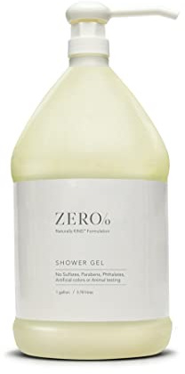 Gilchrist & Soames Zero% Unisex Shower Gel and Body Wash - 1 Gallon - Light and fresh, Gently Cleansing, Zero Parabens, Sulfates, and Phthalates