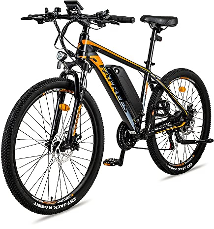 Fafrees Hailong-one elcykel 26 tum, Elektriska cyklar 25 km/h, 250W, 36V 13AH batteri, Elektrisk mountainbike med 21 växlar