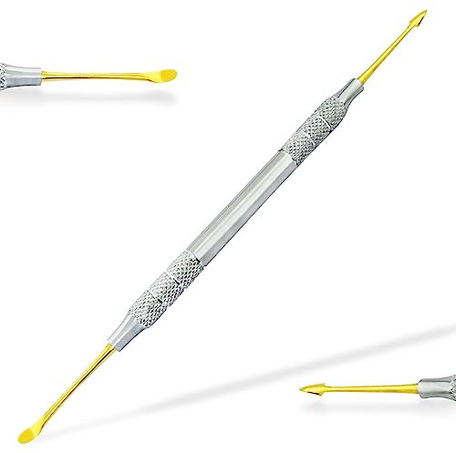 YNR Instrumentos de relleno compuesto Restaurador dental CE recubierto de oro de plata (Buser)