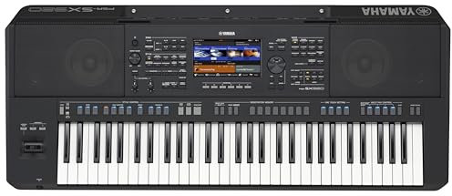 Yamaha 61-Key Arranger Keyboard with Premium Sound, Live Control Knobs and Included Content PSRSX920