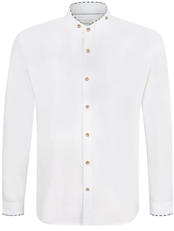 Stockerpoint Camisa Tradicional Alexio, Caña Blanca, XXL