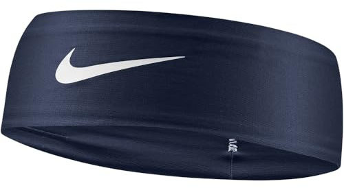 Nike Fury Dri-FIT Classic Headband (One Size) (Navy)