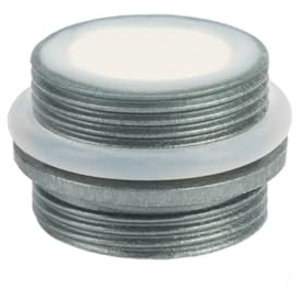 Diffuseur de CO2 Externe pour Aquarium en Aluminium Anodisé, Installation sur Tuyau 12/16/20mm, Atomisation Efficace avec Clapet Anti-Retour, clapet intégré Disque de Diffusion Remplaçable, 6,5x4,5cm
