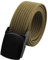 KYEYGWO Einstellbare Nylon Freizeitgürtel, Herren Tactical Hiking Belt aus Metallschnalle, Outdoor Stoffgürtel Männer Taillengürtel im Militärstil, Gelb