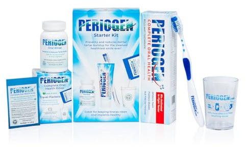 Periogen Oral Care Starter Kit- Clinically Proven to Reduce Tartar Buildup - Get Ready for The Best Dental Checkup Ever!