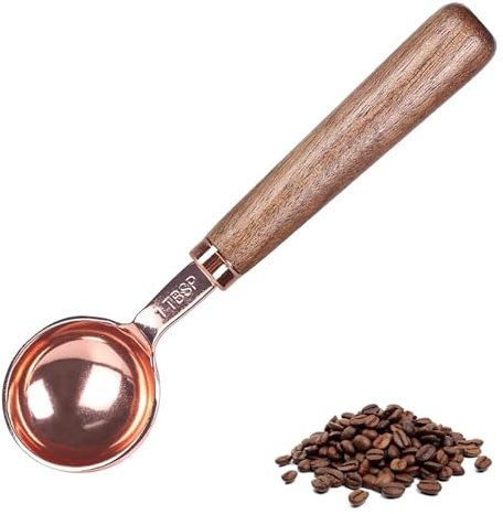AIYONG Cucchiaini da Caffè, 15 cm in Acciaio Inox Cucchiaini da Caffè, Cucchiaini da Tè in Oro Rosa, Cucchiaini da Caffè in Acciaio Placcati in Titanio, Ideale per Casa, Ristorante, Hotel