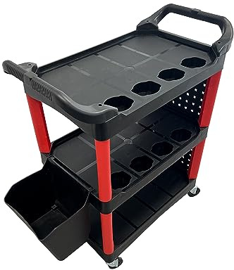 Lave Auto PRO - Werkstattwagen Detailing - Mobiler Werkstattwagen mit 4 Rollen