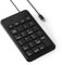 CBUS Wired USB-C Numeric Keypad for Laptop, 23 Keys Numpad Keyboard with Tab, Home, Email & Calculator Keys, 5ft Cable, Small and Lightweight Design