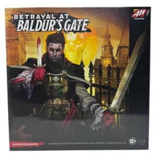 Hasbro Betrayal at Baldur's Gate, modulares Brettspiel mit verstecktem Verräter, ab 12 Jahren, deutsche Version