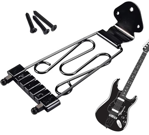 Elektrisk Gitarr Trapesstätdel 6-Strängs Ersättningshårdvara För Gitarrer