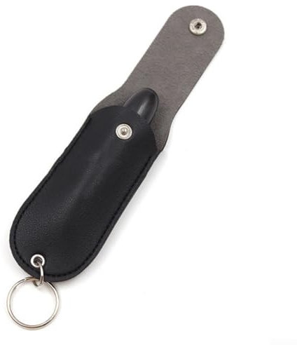 CNANRNANC Praktisches Pfefferspray-Holster, wasserdichtes PU-Leder, Klappdeckel für einfache Verwendung, D0BZYIU5ZI002G51331Q53CXA
