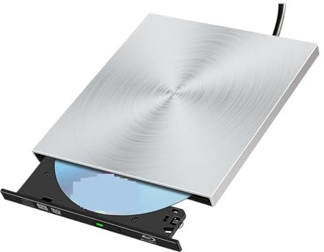MZZYG Lecteur DVD Lecteur Optique De Gravure De DVD Blu-Ray Externe USB Ondulation De CD Prise en Charge du Lecteur Optique De DVD De Lecture/écriture 2.03.0