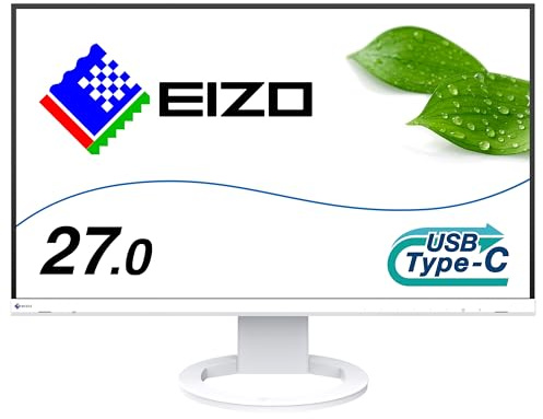 Eizo FlexScan EV2720S computer monitor 68.6 cm (27) 2560 x 1440 pixels Quad HD LCD White