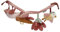 Little Dutch 8711 Stoff Kinderwagenkette Spielzeug für Babyschale - Flowers & Butterflies