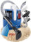 Primavella Waschsauger Polsterreiniger Percy – 600W Nasssauger & Teppichreiniger – Teppich Reinigungsgerät mit 4 Adaptern für Sofa, Polster & Fenster – Teppichreiniger Gerät mit 1,5 Liter Tank
