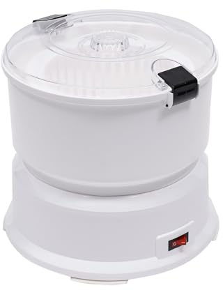 Electric Potato Peeler 85W, 2.2Lbs Automatic Peeling Vegetable Dryer with Stainless Steel Blade, One-Button Design, 2-in-1 Electric Potato Peeler for Home Kitchen Vegetable Prep