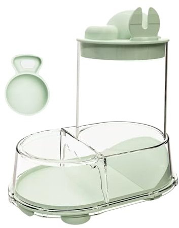 Bol à Eau pour Hamsters, Bol Automatique pour Chinchilla, Distributeur Transparent Stable avec Grand réservoir pour gerbilles, Souris, bouclés, perroquets, furets et Chinchillas