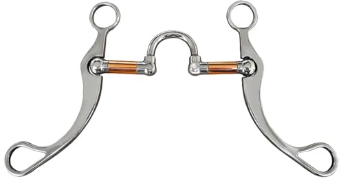 Genérico Boquillas de Filete para Caballos Equipo Ecuestre Antitirones