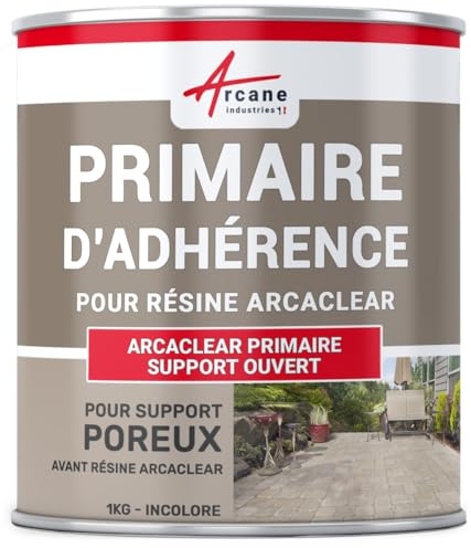 Primaire pour résine arcaclear : arcaclear primaire support poreux - 1 kg - ARCANE INDUSTRIES