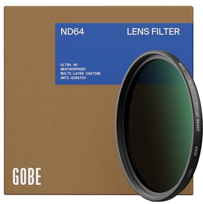 Gobe 77mm ND64 (6 Stop) ND Lens Filter