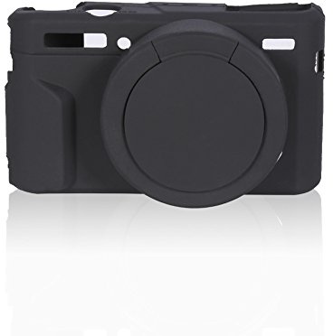 EBTOOLS G7X Mark Ii Case - Camera Silicone Skin Replacement For Lightweight Soft Silicone Camera Case Cage Protector Cover Replacement For G7Xii /G7X Mark Ii