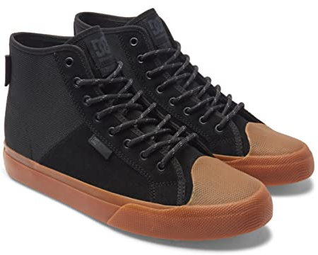DC Shoes Herren Dc Shoes Manual - für Herren Sneaker, Schwarz, 45 EU