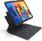 ZAGG Pro Keys Keyboard & Case with Pencil Holder for iPad Pro 12.9-inch (3rd, 4th and 5th Gen), Backlit Laptop-Style Keys, QWERTY English UK, Black/Gray