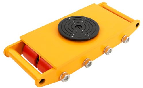 Carro de transporte de carga pesada, ruedas de transporte 12T, 8 ruedas, suspensión de transporte, transporte de máquina, tuercas reforzadas, bordes lisos, para casas, tiendas exprés, almacenes