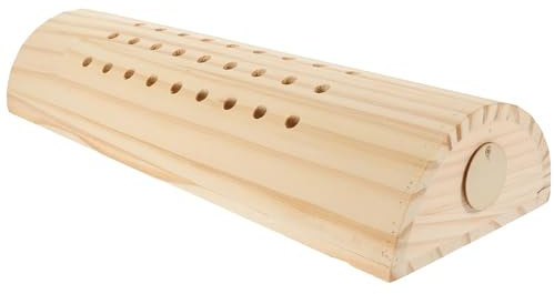EnxJire Reposacabezas para Sauna Reposacabezas de Madera for Sauna, Alivio del Cuello, Masaje en casa, Uso Diario, Soporte Cervical Suave, Accesorios for y baño Vapor