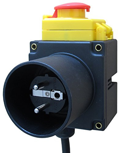 Maschinenschalter mit Notaus 220/230 V - 3 Phasen