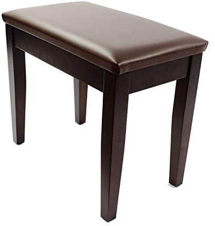 Steinhoven Piano Stool, CODA with Book Storage, Satin Rosewood