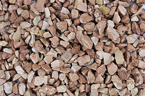 Ziersplitt Rosso Verona 8-12 mm 25 kg Sack Splitt Wegesteine Deko Garten