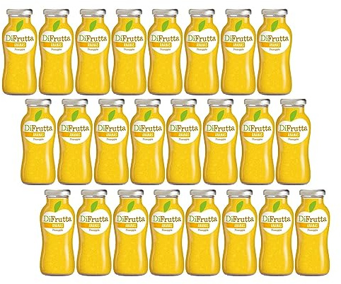 Pineapple Juice Difrutta 24 Bottles of 20 cl Fruit Drain