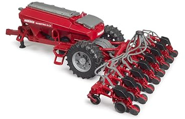 bruder 02037 - Sembradora de grano único Horsch Maestro 8CX | Sembradora de precisión para agricultura y granjas, escala 1:16