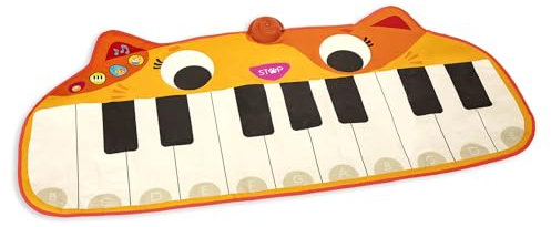 Land of B. Tanzmatte Lolo’s Meowsical Mat, Katzen Klaviermatte, Musikmatte – Musikspielzeug, Klavier, Piano Spielzeug für Mädchen und Jungen ab 3 Jahren