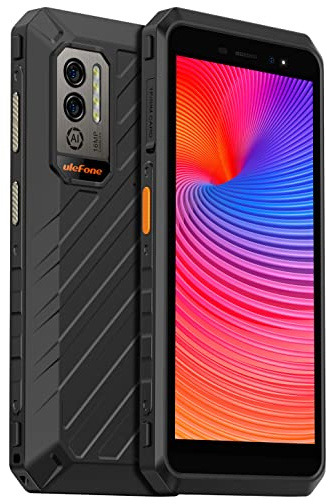 Ulefone Android 12 Unbreakable Phone Armor X11 Pro, 8150mAh batteri, 16MP undervattenskamera, Helio G25 4GB+64GB, 5,45 IP68 vattentät smartphone, Dual SIM, 3 kortplatser, Dual SIM NFC Svart