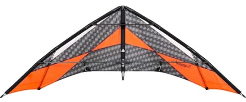 Design HQ - Cerf-Volant Arrow S - Cerf-Volant à Deux Lignes - Maniable et précis - Vitesse et Puissance avancées à partir de 14 Ans - 55 x 149 cm - Cordons Dyneem 50-70 KP (Non Inclus) - 3-7 Bft