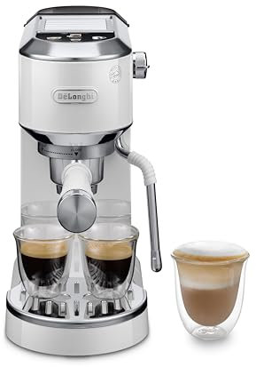 Expresso Delonghi EC890.W DedicaDuo Blanc Argent
