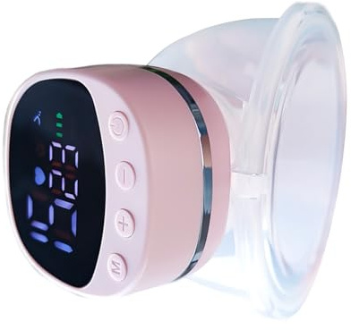Bärbar Bröstpump LCD-display, 4 lägen 12 nivåer, låg ljudnivå, | Dubbel för handsfree portabel diskret tyst bärbar elektrisk bröstpump för ammande mammor på språng resa