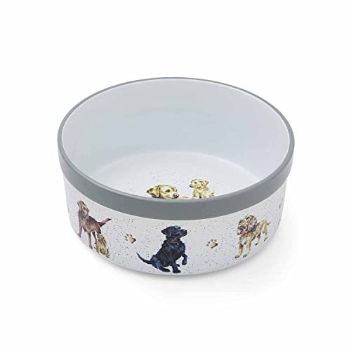 Portmeirion Home & Gifts WN4097-XL Hundenapf, Keramik, Mehrfarbig