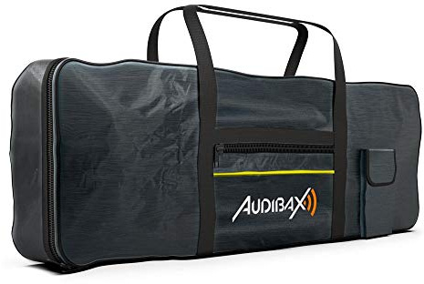 Audibax Onyx Bag 61 - Funda para Teclados y Pianos de 61 Teclas - Bolso con Dos Asas Fuertes y Cómodas - Mochila Acolchada para un Teclado o Piano Digital - Estuche Fabricado en Poliéster