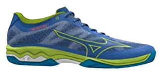 Mizuno Wave Exceed Light Padelsko för Män Blå Grön 39 EU