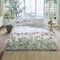 Pip Studio Bettwäsche Il Paradiso Weiß Perkal Bäume Blüten Sträucher Schmetterlinge Vögel Grün Geblümt Floral, Größe:135 cm x 200 cm