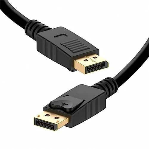 PcCom Cable DisplayPort PCCES-CAB-DP12 Negro 4K Ultra HD 1,8 m
