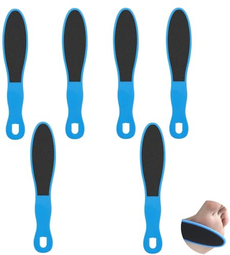 Bessy shop Hornhautfeile Hornhauthobel,6 Stück Fußfeile für Verhärtete oder Trockene Haut Hornhautfeile Fussfeile Hornhautraspel Fußfeile Hornhautentferner Fußfeile Set für Hand und Fuss