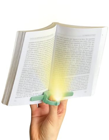 lizia - Liseuse/Lampe de Lecture - Vert - Made in France - Lumière Discrète - Invention Médaillée au Concours Lépine