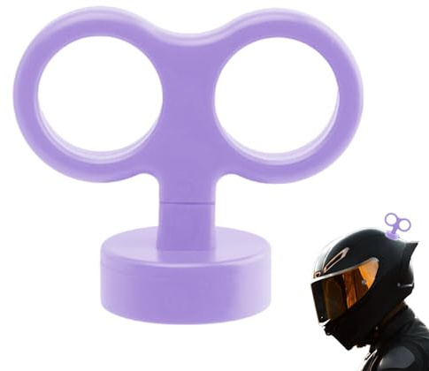 Sghtil Llave de Cuerda para Coche, decoración 3D para Techo de Coche, Bonitos Impermeables, decoración para Casco Trasero, Accesorios de Motocicleta para Mujeres y Hombres