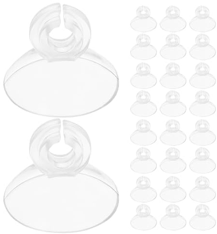 Levemolo 50 St Akvariesugkoppsklämmor för Slanghållare Håldiameter Mjuka Plastklämmor för Akvarieslangar Enkel Installation Skyddar och Kompatibla med Färsk Saltvattenmiljöer