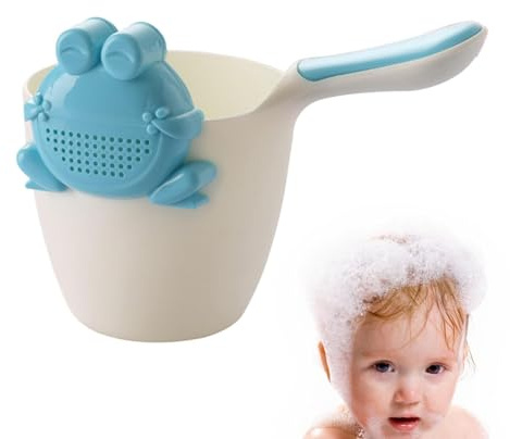 Vaso de baño para bebé para enjuagar el cabello, vaso de lavado para bebés para bañar - Cubo de baño para niños, taza de fiesta de bebé | Vaso de ducha, vaso de champú y ducha, vaso de lavado para